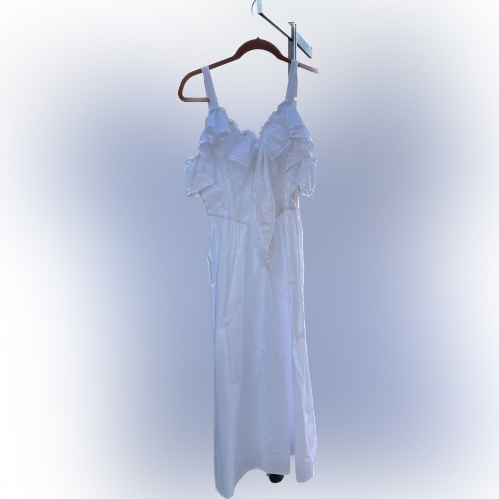 NWOT Batsheva Katja Dress White Broderie Anglaise Size 4 - Picture 5 of 6